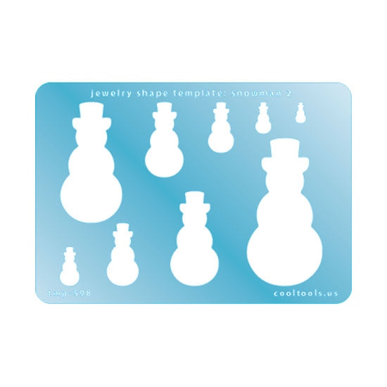 Jewelry Shape Template – Snowman 2 Hot on Sale