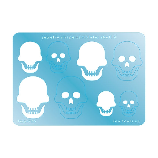 Jewelry Shape Template – Skull 4 Online now