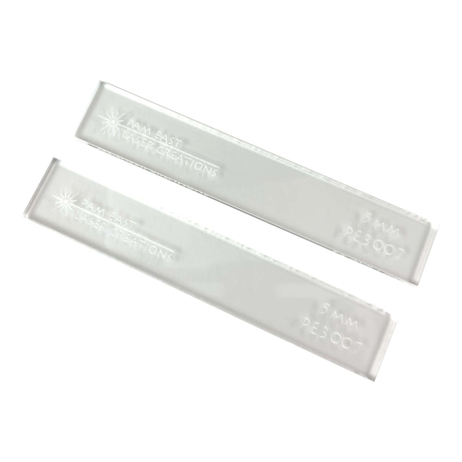 Pam East Acrylic Slats – 5mm on Sale