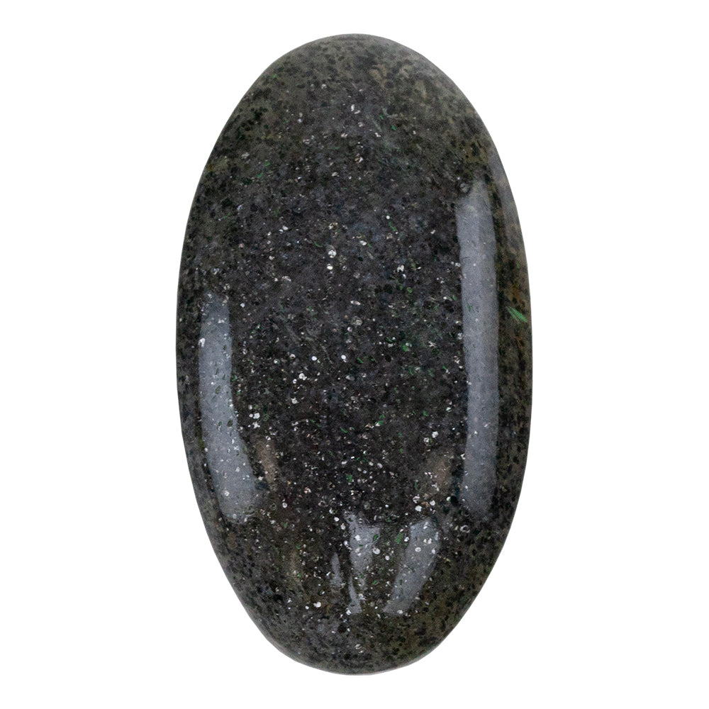 Midnight Quartzite Gemstone – Oval Cabochon 19mm x 34mm – Pkg/1 Online