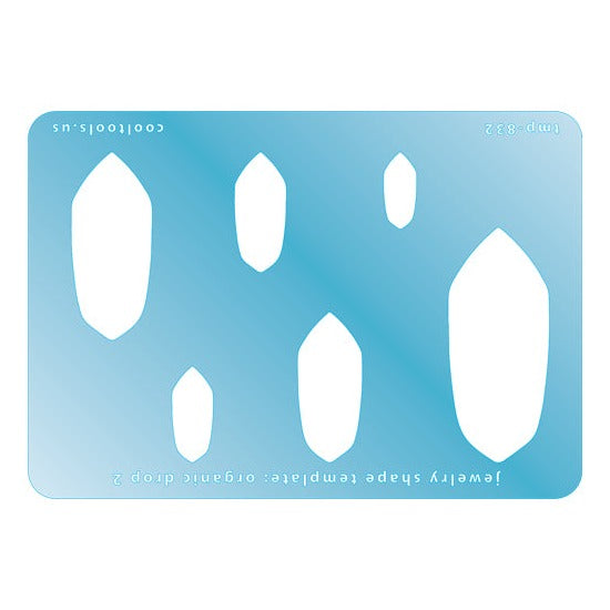 Jewelry Shape Template – Organic Drop 2 Online