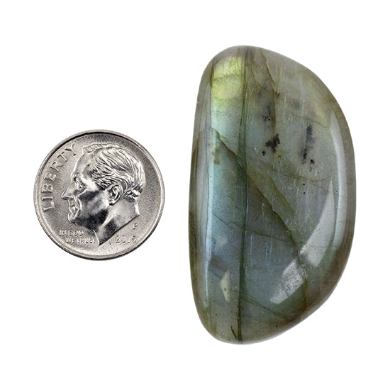 Labradorite Gemstone – Freeform Cabochon 22.5mm x 39.5mm – Pkg/1 Online Sale
