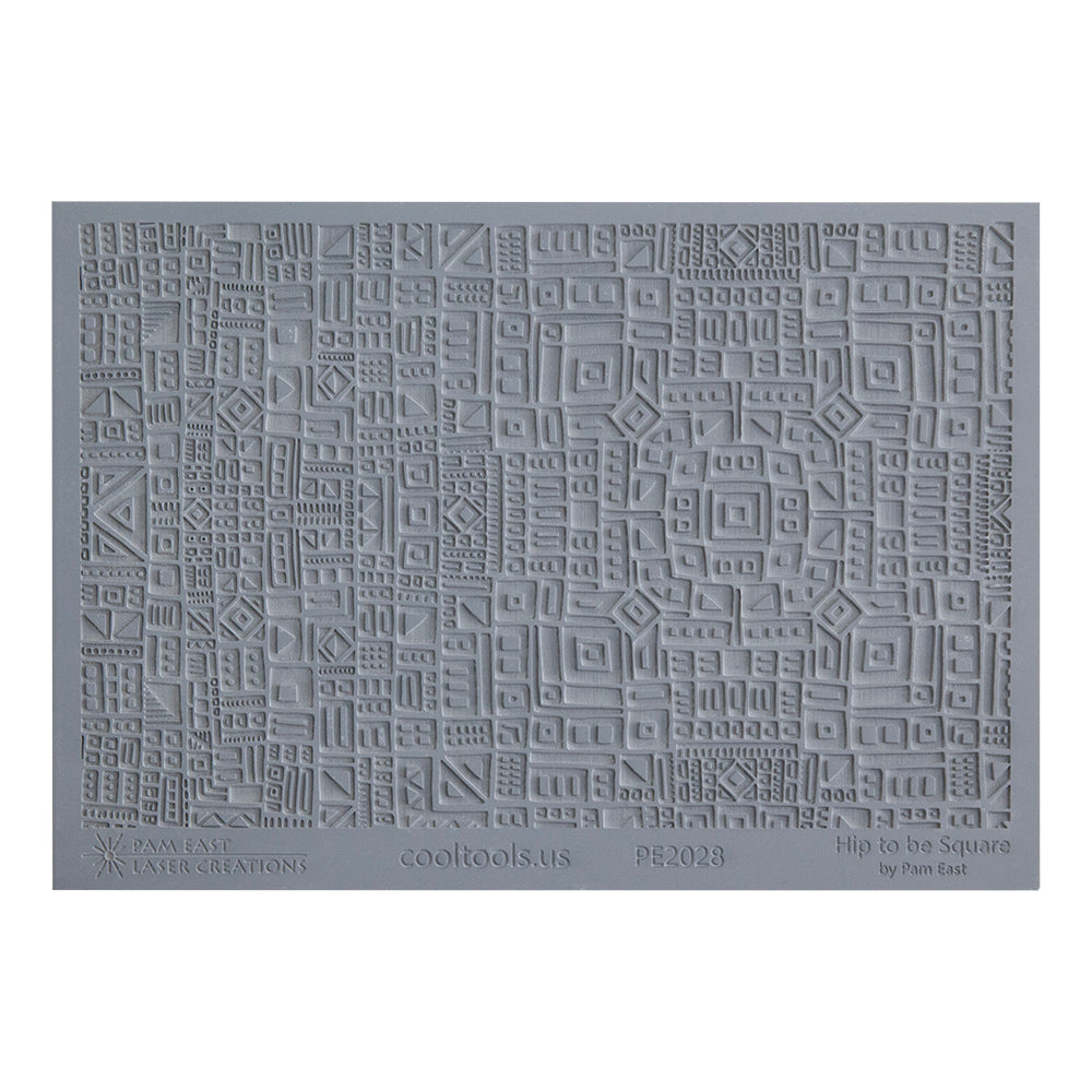 Pam East Texture Mat – Hip To Be Square on Sale