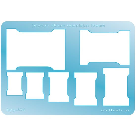 Jewelry Shape Template – I beam Discount