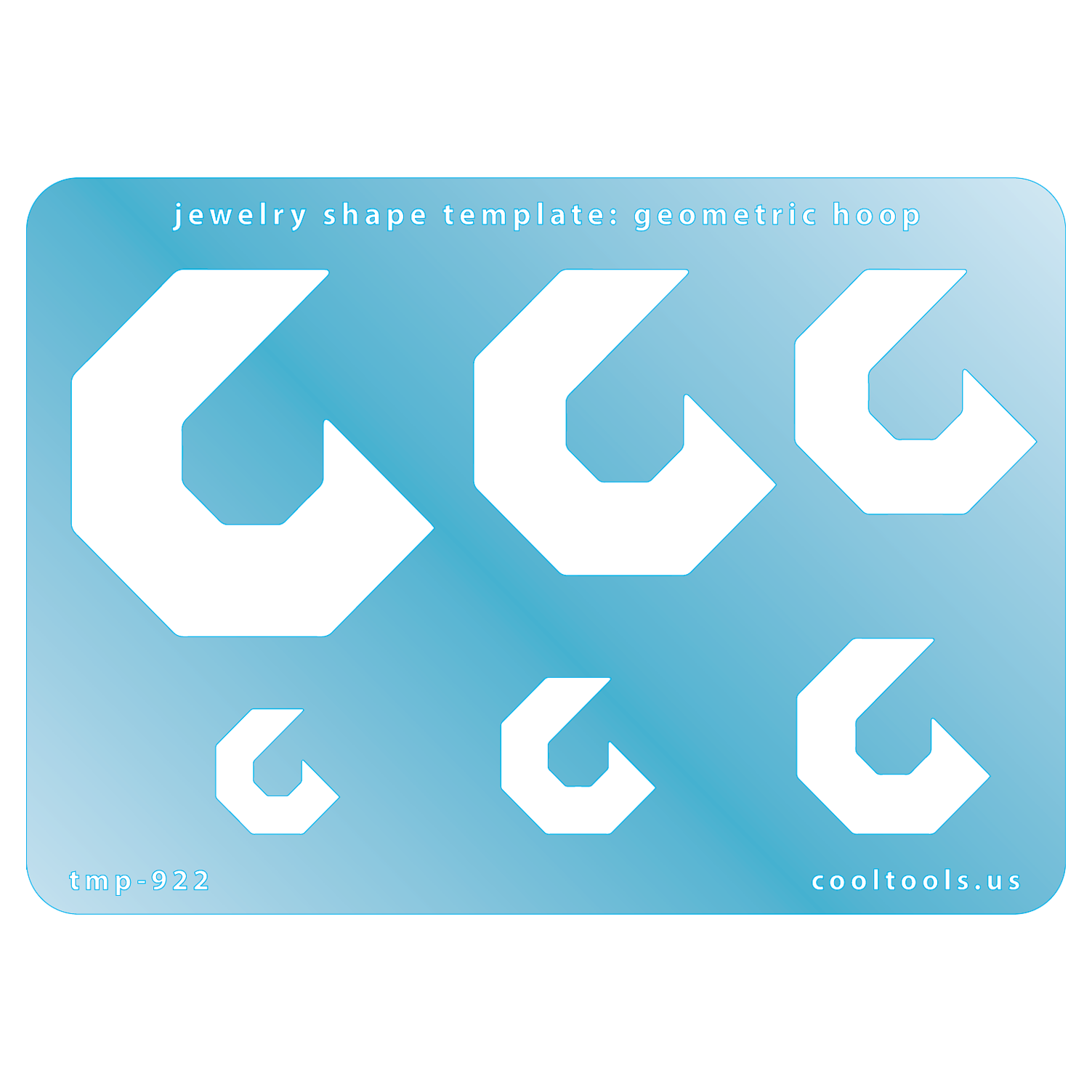Jewelry Shape Template – Geometric Hoop Online