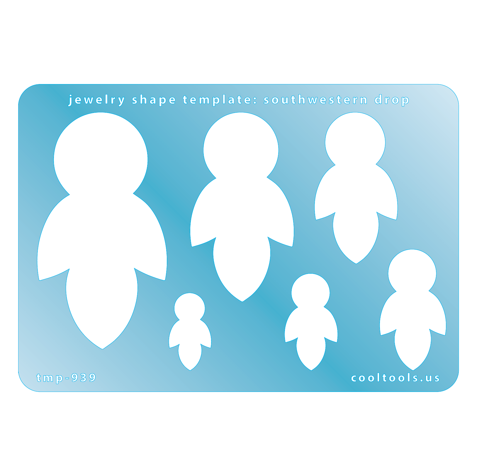 Jewelry Shape Template – Southwestern Drop Online Hot Sale