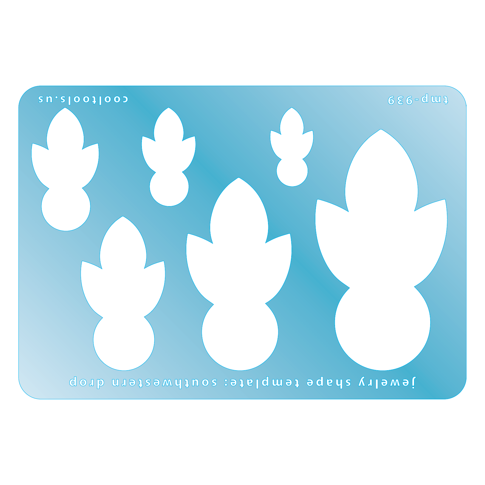 Jewelry Shape Template – Southwestern Drop Online Hot Sale