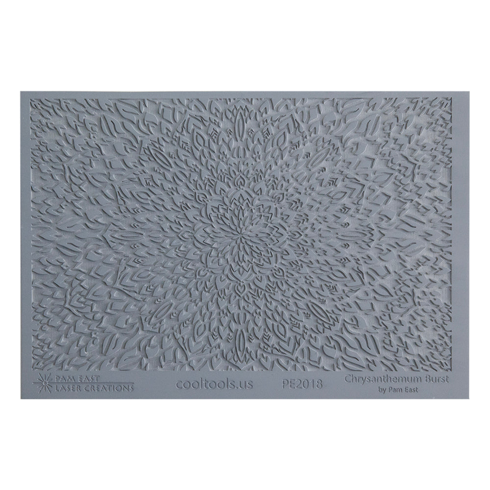 Pam East Texture Mat – Chrysanthemum Burst on Sale