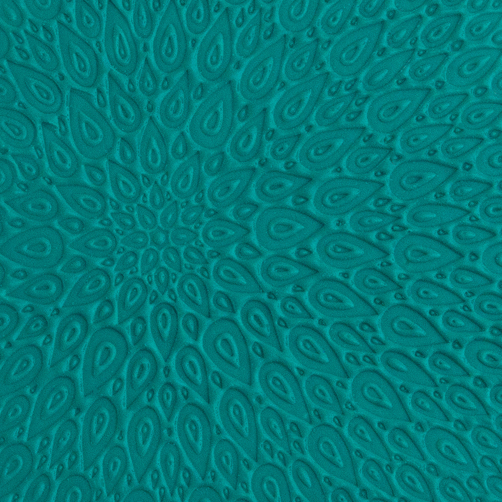 Pam East Texture Mat – Peacock Pinwheel Inverse Online Hot Sale