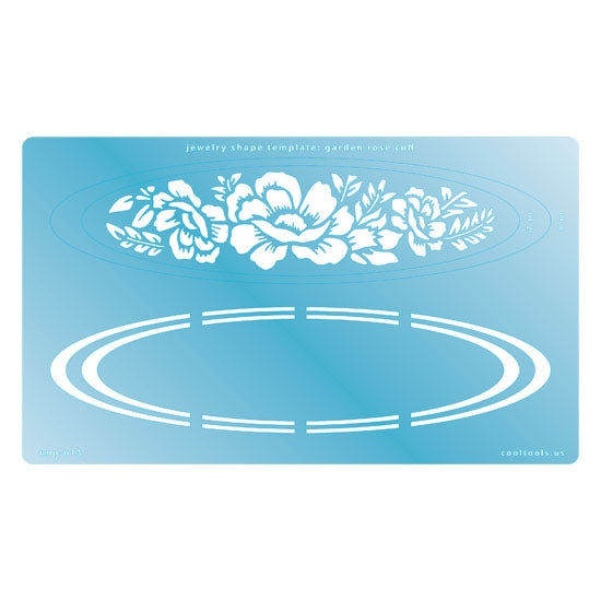 Jewelry Shape Template – Garden Rose Cuff Online now