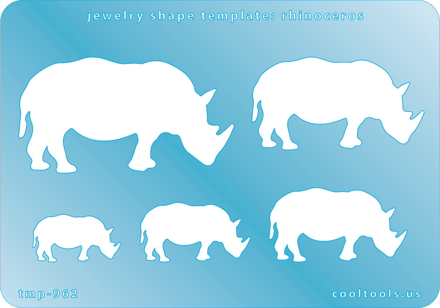 Jewelry Shape Template – Rhinoceros Discount