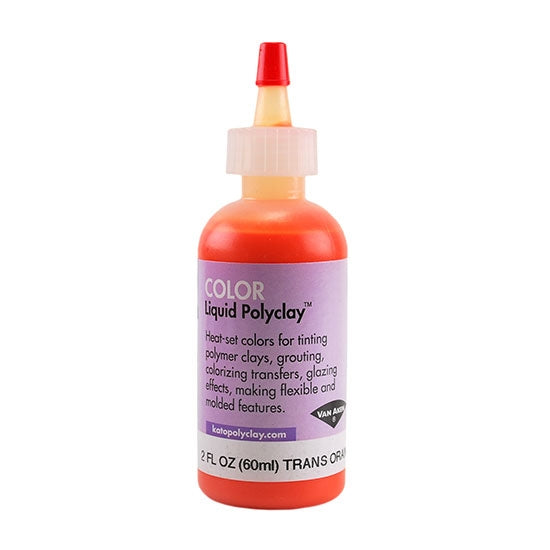 Kato Color Liquid Polyclay – Translucent Orange 2 oz Fashion