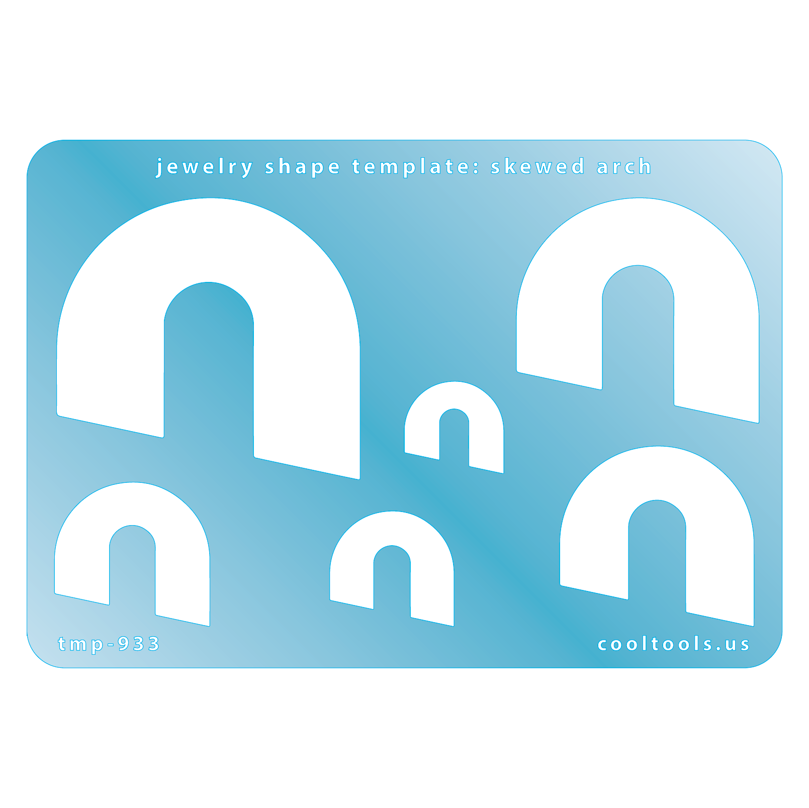 Jewelry Shape Template – Skewed Arch Online