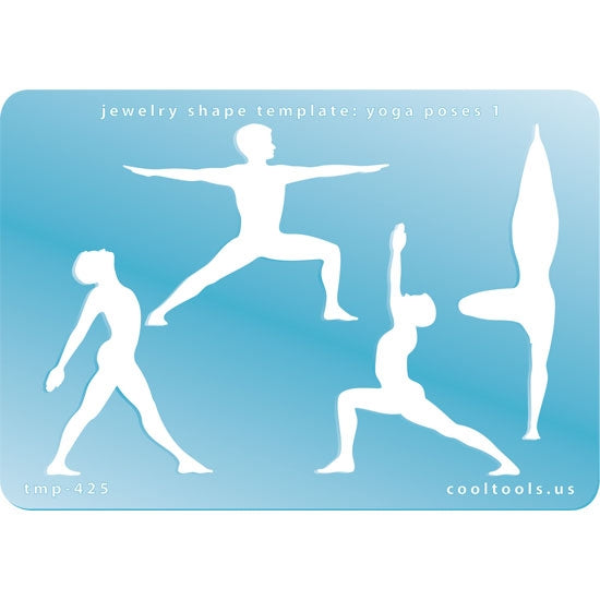 Jewelry Shape Template – Yoga Poses 1 Supply