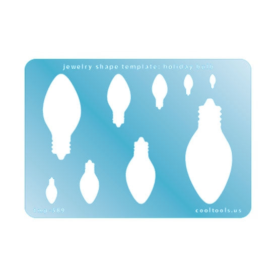 Jewelry Shape Template – Holiday Bulb Hot on Sale