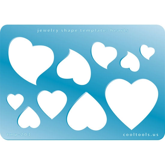 Jewelry Shape Template – Hearts Sale