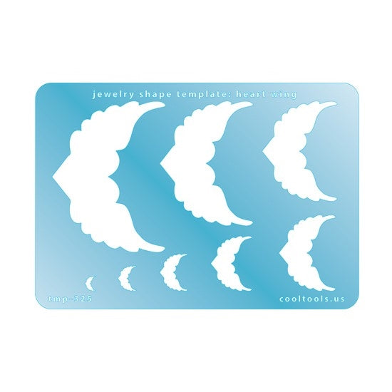 Jewelry Shape Template – Heart Wing on Sale