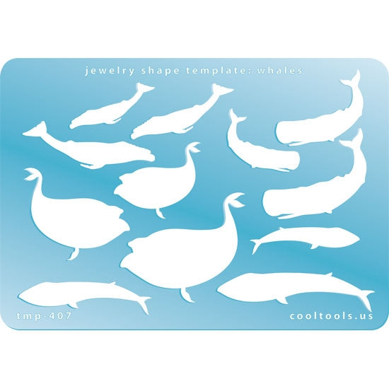Jewelry Shape Template – Whales Hot on Sale