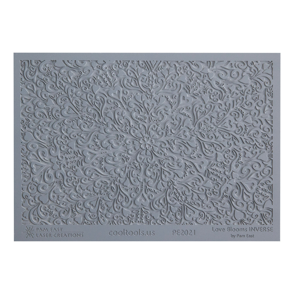 Pam East Texture Mat – Love Blooms Inverse Hot on Sale