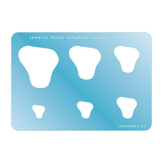 Jewelry Shape Template – Organic Shape 3 Discount