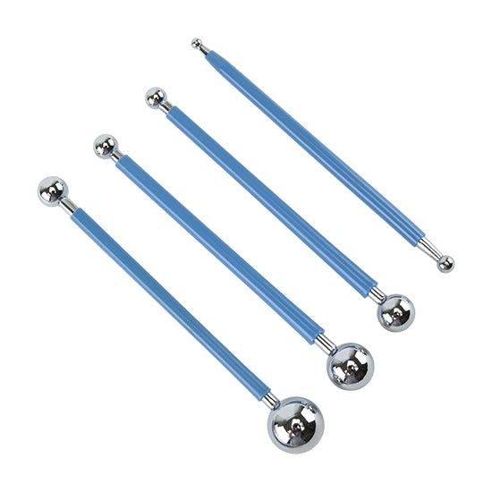 Large Double-Ended Steel Ball Tip Sculpting Tools – Set of 4 Online Hot Sale