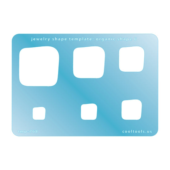 Jewelry Shape Template – Organic Shape 6 Supply