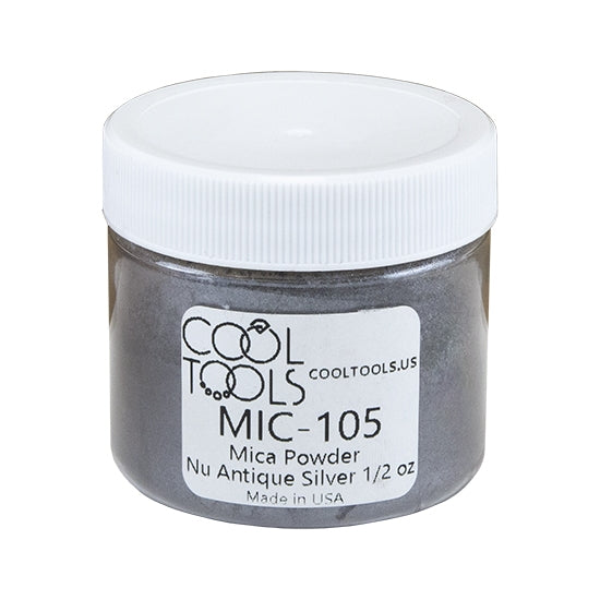 Mica Powder – Nu Antique Silver – 1/2 oz Online Sale