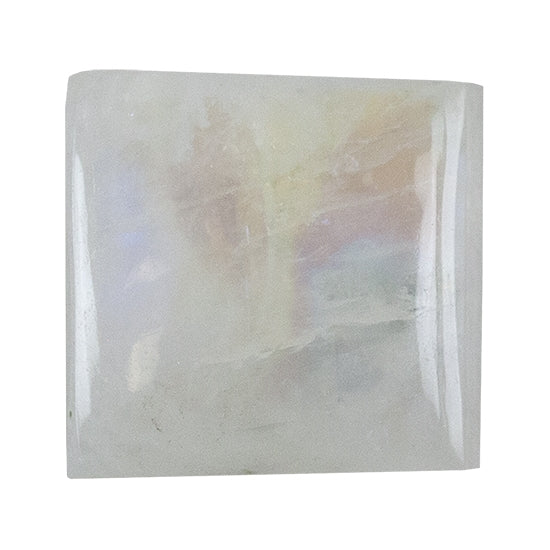 Rainbow Moonstone Gemstone – Square Cabochon 14mm x 14mm – Pkg/1 Sale