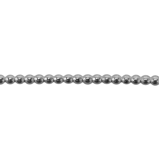 Patterned Wire – Sterling Silver – 1mm Polka Dot 18 gauge Dead Soft – 6″ Min Supply
