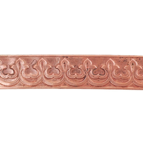 Patterned Wire – Copper – Gallery #1 22 gauge Dead Soft – 6″ Min Fashion