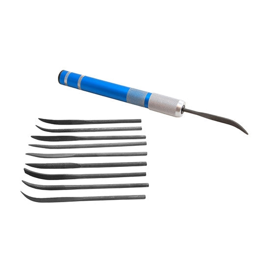 Riffler Set with Handle Online Sale