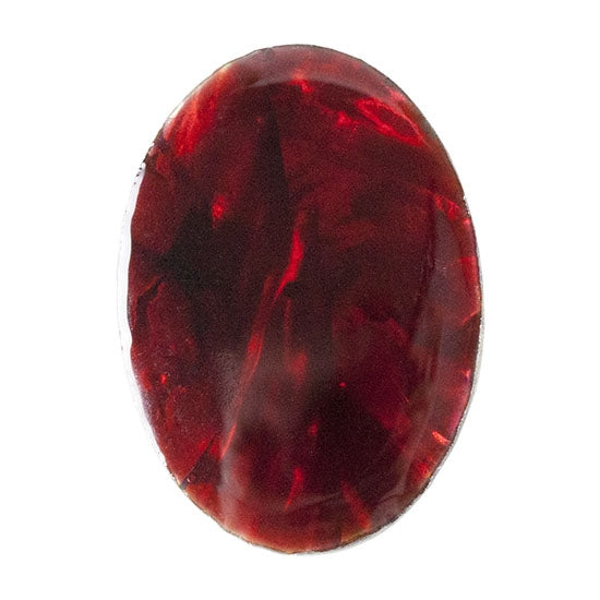 Red Paua Abalone Shell Gemstone – Cabochon Oval 18mm x 25mm Pkg/1 Online Hot Sale