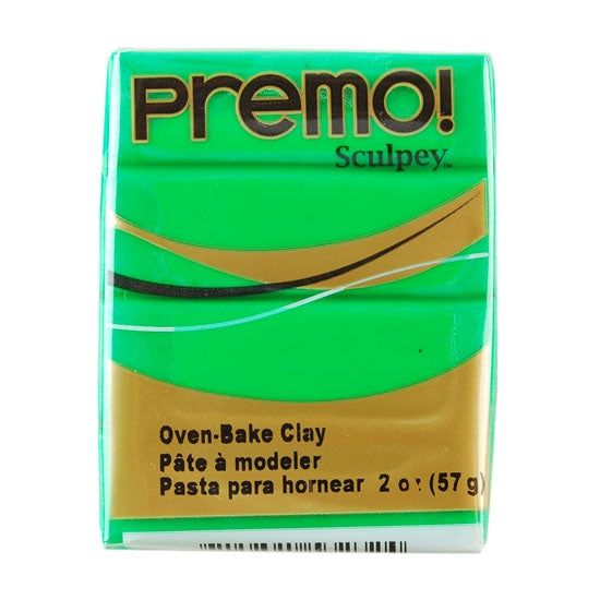 Premo Sculpey Polymer Clay – Green 2 oz block on Sale