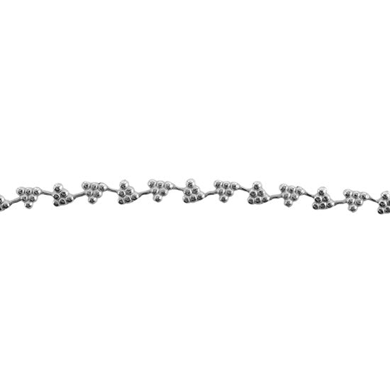 Patterned Wire – Sterling Silver – Mambo #6 – 20 gauge Dead Soft – 6″ Min Sale