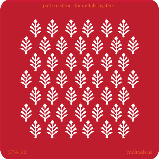 Pattern Stencil for Metal Clay – Ferns Hot on Sale