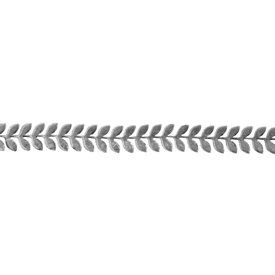Patterned Wire – Sterling Silver – Leaves #4 22 gauge Dead Soft – 6″ Min Hot on Sale