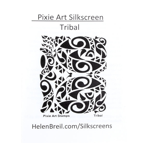 Pixie Art Silk Screen – Tribal on Sale