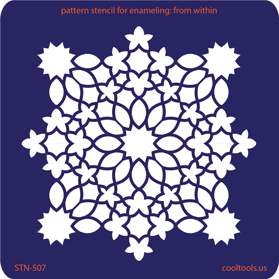 Pattern Stencil for Enameling – From Within Hot on Sale
