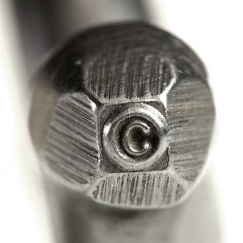 Quality Stamp – Copyright – Bent 3mm on Sale