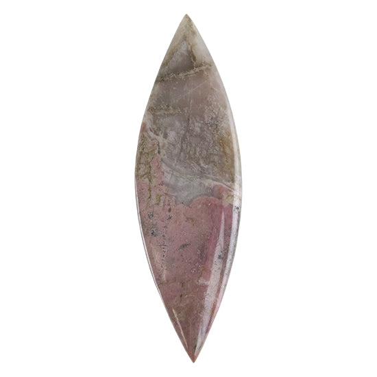 Rhodonite Gemstone – Freeform Cabochon 27mm x 87mm – Pkg/1 on Sale