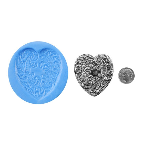 Ready Mold – Victorian Heart Hot on Sale