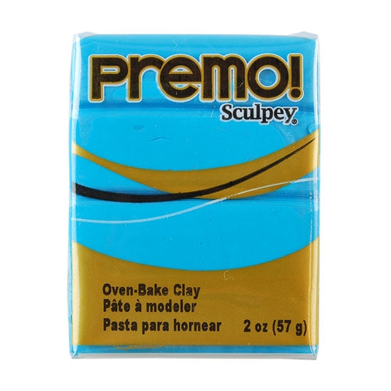 Premo Sculpey Polymer Clay – Turquoise 2 oz block Fashion