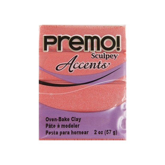 Premo Accent Sculpey Polymer Clay – Sunset Pearl 2 oz Block Online Hot Sale