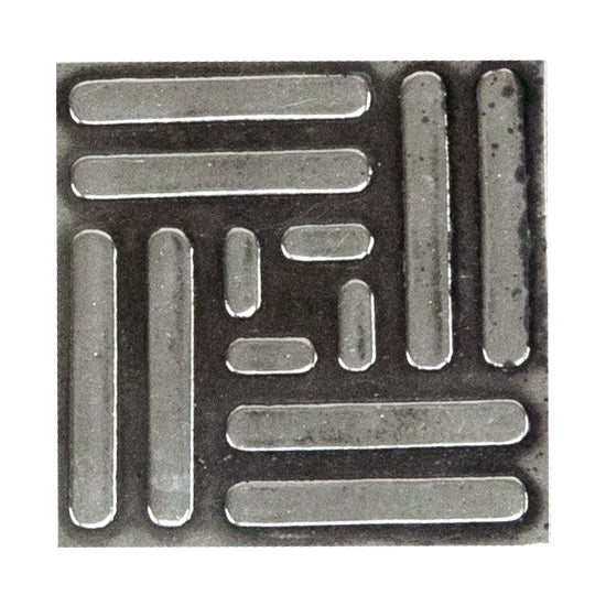 Pattern Stencil for Metal Clay – Woven Squares Online Sale