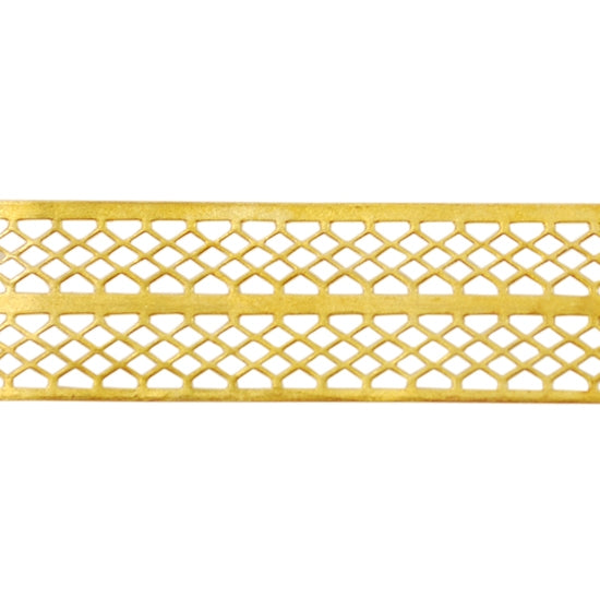 Patterned Wire – Brass – Mesh Ribbon 24 gauge Dead Soft – 6″ Min Fashion