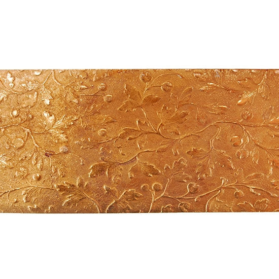 Patterned Wire – Copper – Hawthorn 22 gauge – 1.5″ Wide – Dead Soft – 6″ Min Online Hot Sale