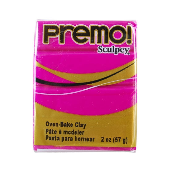 Premo Sculpey Polymer Clay – Fuchsia 2 oz block Sale