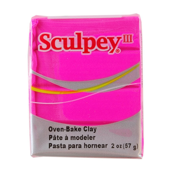Sculpey III Polymer Clay – Candy Pink 2 oz block Online