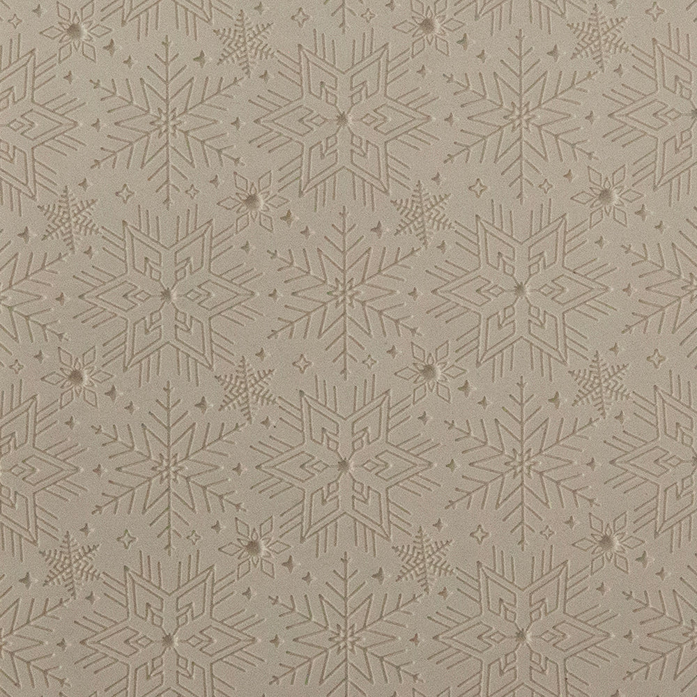 Texture Tile – Snowflakes Embossed Fashion
