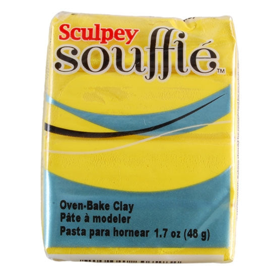 Sculpey Souffle Polymer Clay – Canary 2 oz block Online Sale